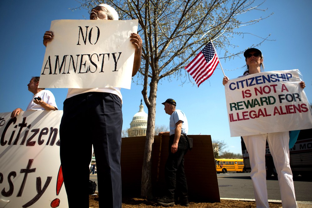 Anti-Amnesty Groups Rally Against Immigration Reform In DC