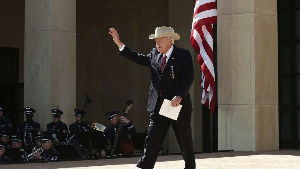 Former U.S. Vice President Dick Cheney attends the opening ceremony of the George W. Bush Presidential Center April 25, 2013 in Dallas, Texas. (Photo by Alex Wong/Getty)
