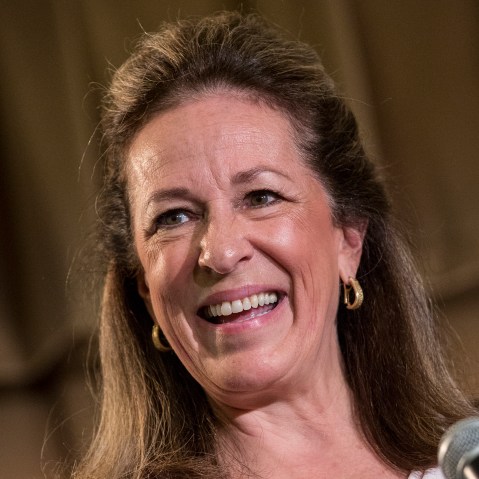 U.S. House of Representatives Democratic candidate for the state of South Carolina Elizabeth Colbert Busch, during a debate against Republican candidate for the open Congressional seat of South Carolina, Former South Carolina Governor Mark Sanford, at...