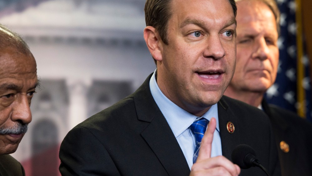 Trey Radel at a news conference at the Capitol, May 22, 2013.