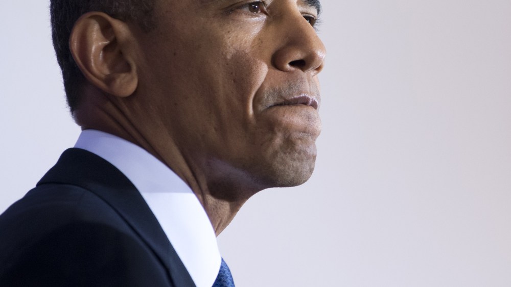 US President Barack Obama speaks about his administration's drone and counterterrorism policies on May 23. (Photo by Saul Loeb/AFP/Getty Images)