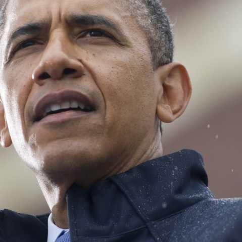 President Barack Obama on May 28, 2013.  (Photo by Saul Loeb/AFP/Getty Images)