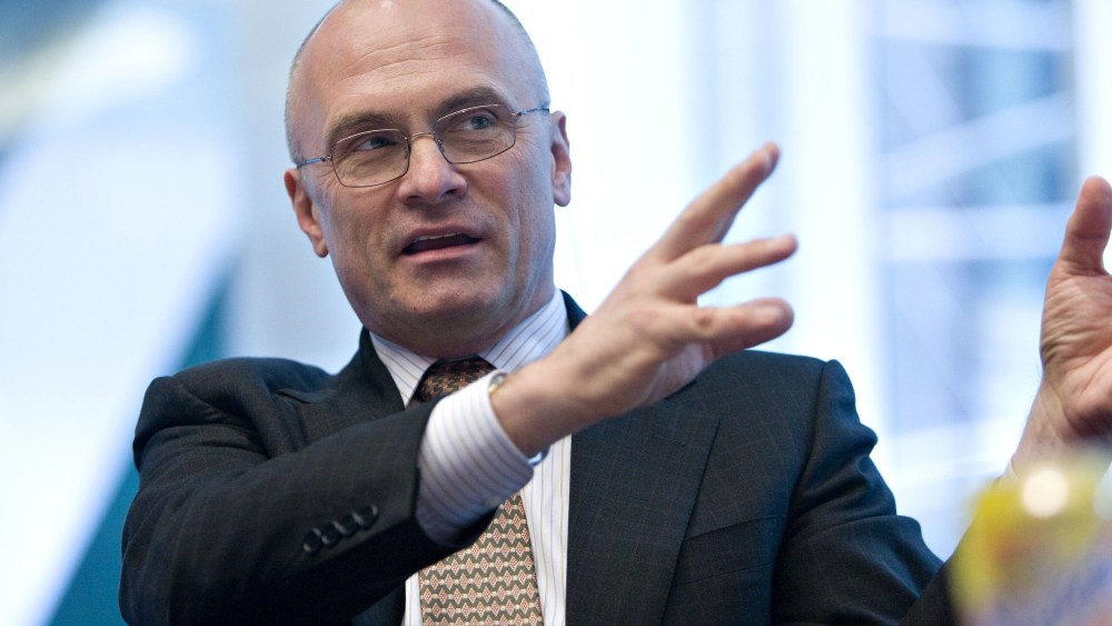 Image: Andrew Puzder, chief executive officer of CKE Restaurants In