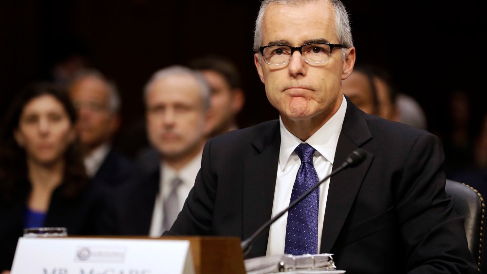 Image: Acting FBI Director Andrew McCabe