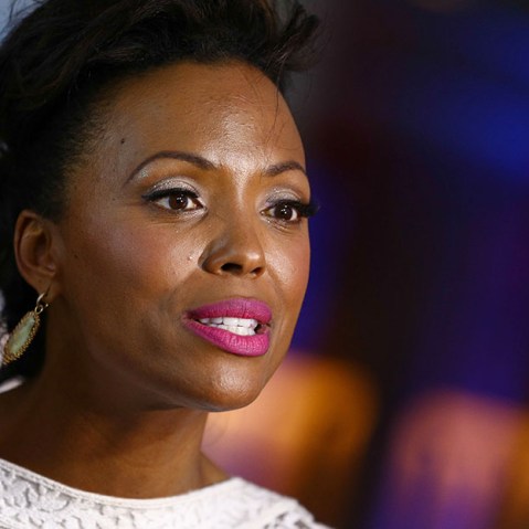 Actress Aisha Tyler attends The 40th Annual Daytime Emmy Awards After Party at The Beverly Hilton Hotel on June 16, 2013 in Beverly Hills, California.  (Photo by Imeh Akpanudosen/Getty Images)