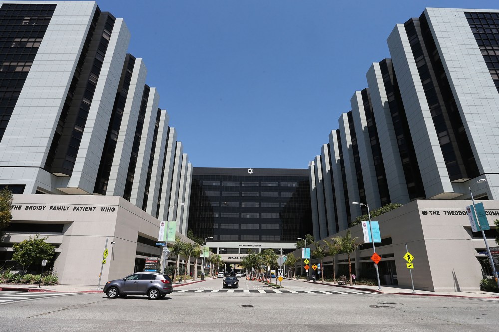General View of Cedars-Sinai Hospital on June 17, 2013 in Los Angeles, Calif. (Photo by Frederick M. Brown/Getty)
