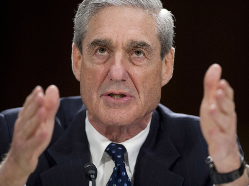 Federal Bureau of Investigation (FBI) Director Robert Mueller testifies before the US Senate Judiciary Committee on oversight during a hearing on Capitol Hill in Washington, DC, June 19, 2013. (Photo by Saul Loeb/AFP/Getty Images)