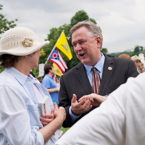Rep. Steve Stockman, R-Texas, at a Tea Party Patriots rally in Washington D.C on June 19, 2013