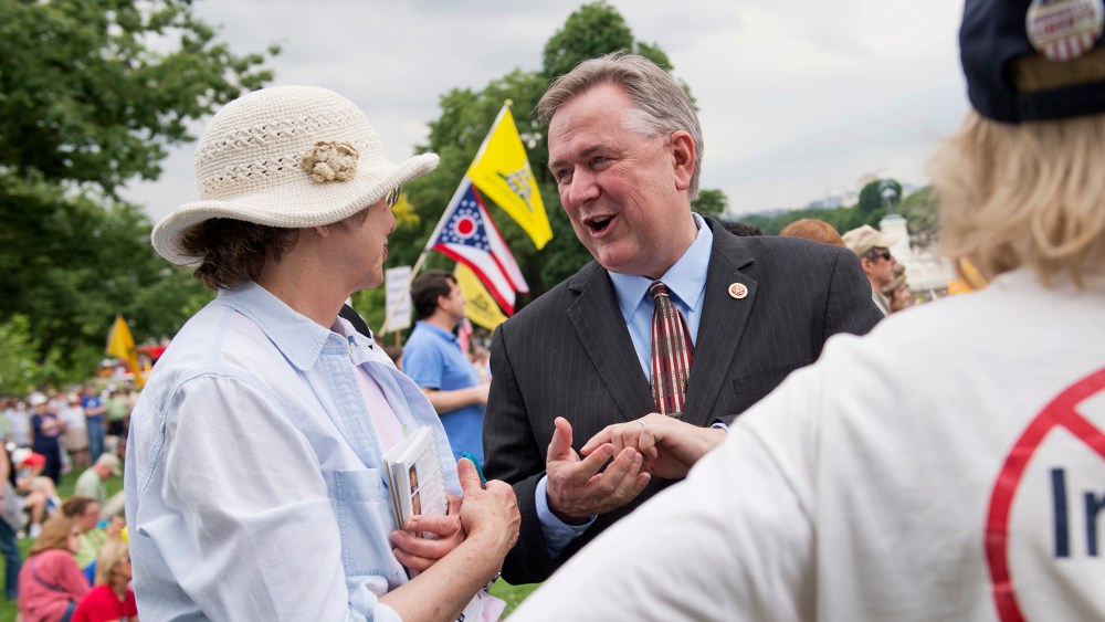 Rep. Steve Stockman, R-Texas, at a Tea Party Patriots rally in Washington D.C on June 19, 2013