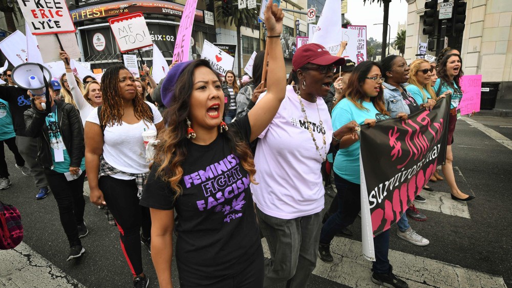 Image: MeToo march