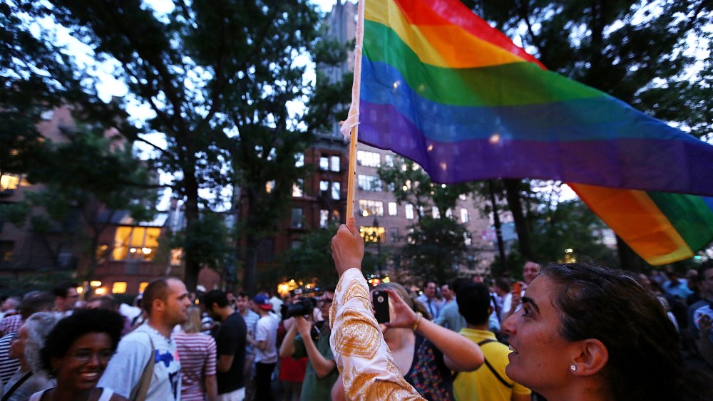 Supreme Court Gay Marriage Decisions Celebrated At Historic Stonewall Inn