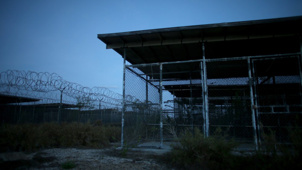 Holding cells are seen in the now closed Camp X-Ray which was the first detention facility to hold enemy combatants at the U.S. Naval Station on June 27, 2013 in Guantanamo Bay, Cuba. (Photo by Joe Raedle/Getty)