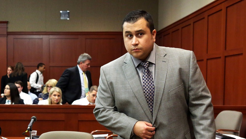 George Zimmerman during a recess in court, Sanford, Florida, July 2, 2013.