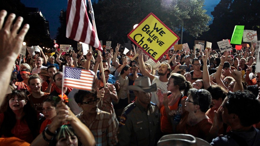 Pro-Life And Pro-Choice Supporters Rally At Texas Capitol