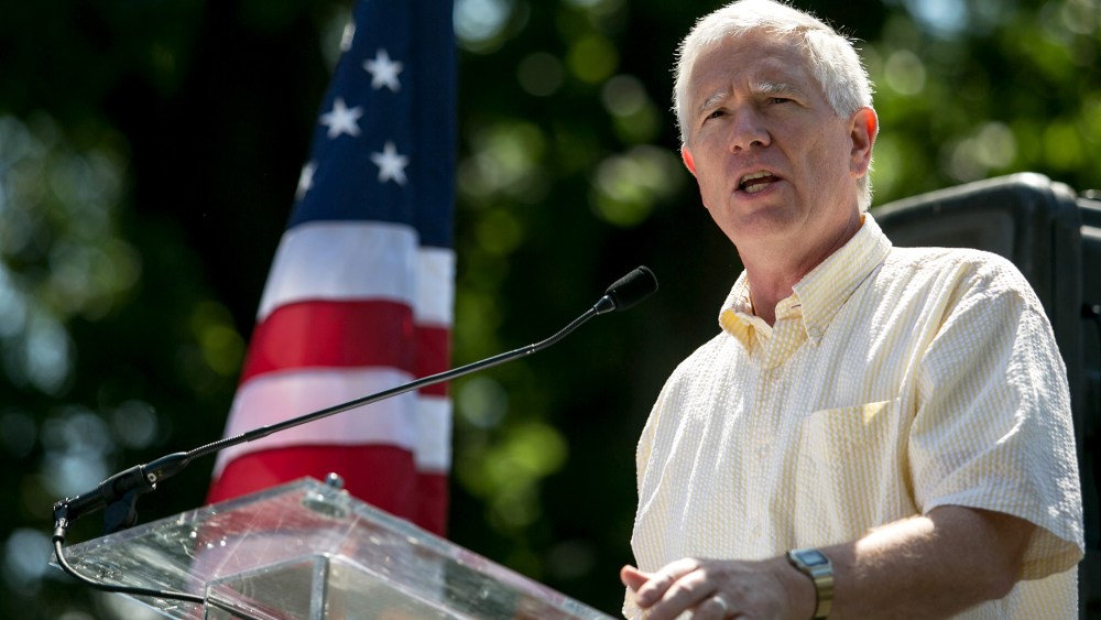Rep. Mo Brooks (R-AL) speaks during the DC March for Jobs, July 15, 2013.