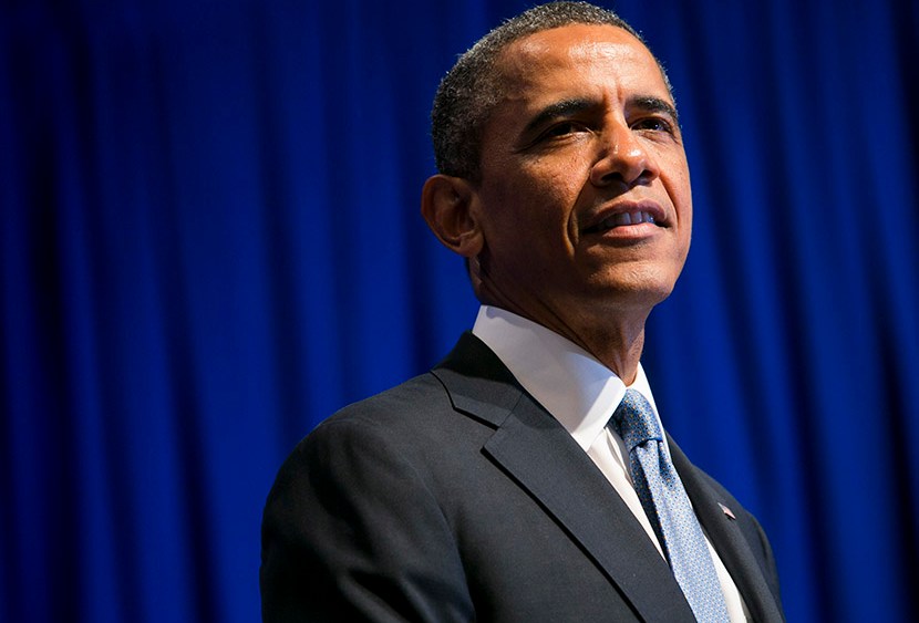 U.S. President Barack Obama delivers remarks at an Organizing for Action event at the Mandarin Oriental hotel July 22, 2013 in Washington, DC.  (Photo by Kristoffer Tripplaar/Pool/Getty Images)