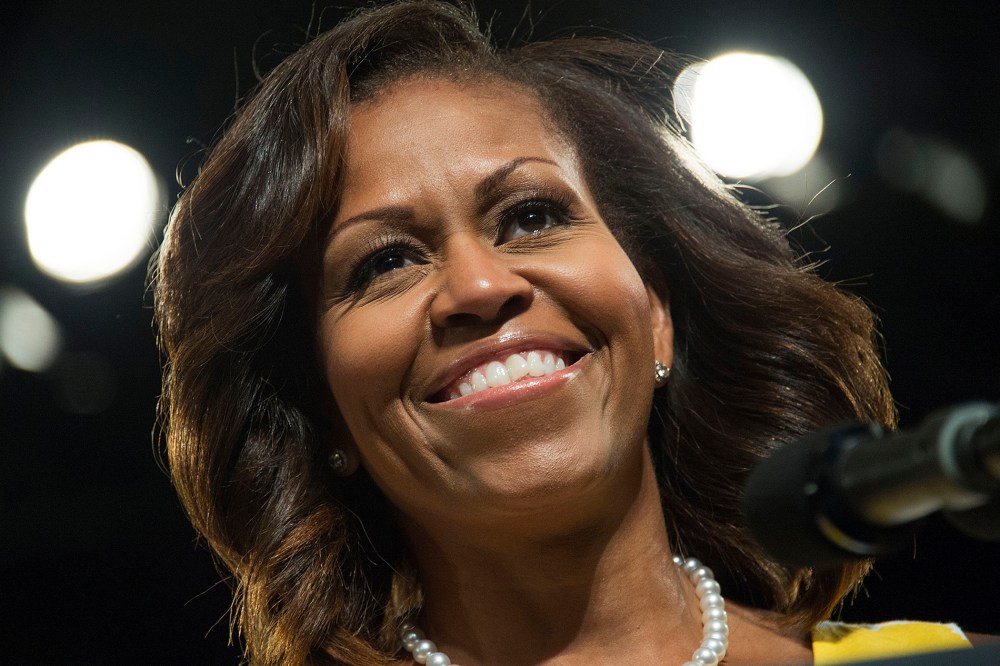 First Lady Michelle Obama speaks at the Disabled American Veterans National Convention in Orlando, Fla. on Aug. 10, 2013.