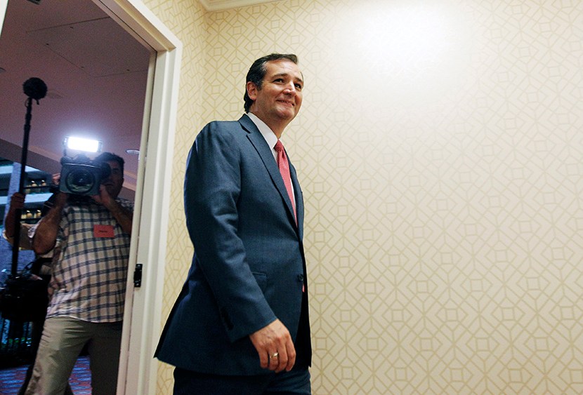 Ted Cruz Speaks Before A "Defund Obamacare" Town Hall - 08/20/2013