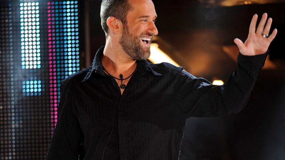 Dustin Diamond photographed in 2013 in Borehamwood, England.