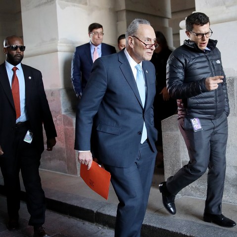 Image: Senate Debates Passage Of Continuing Resolution As Shutdown Deadline Looms