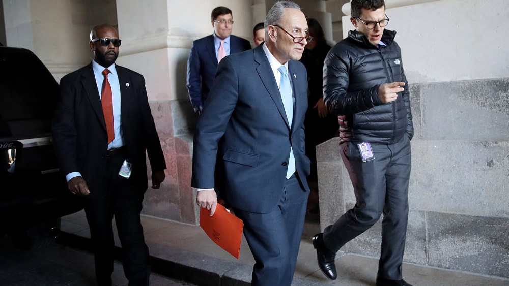 Image: Senate Debates Passage Of Continuing Resolution As Shutdown Deadline Looms