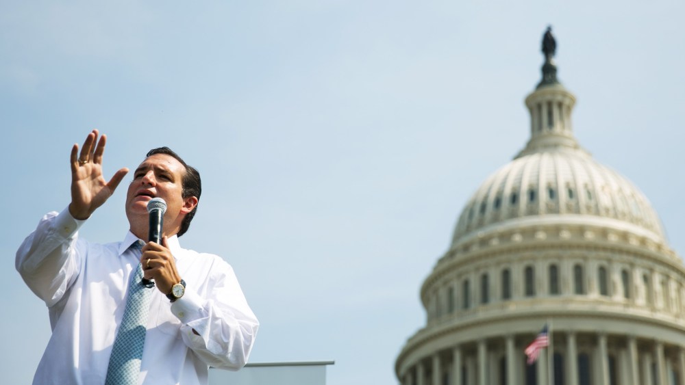 Ted Cruz, Anti-Obamacare Rally At US Capitol - Benjy Sarlin - 09/23/2013