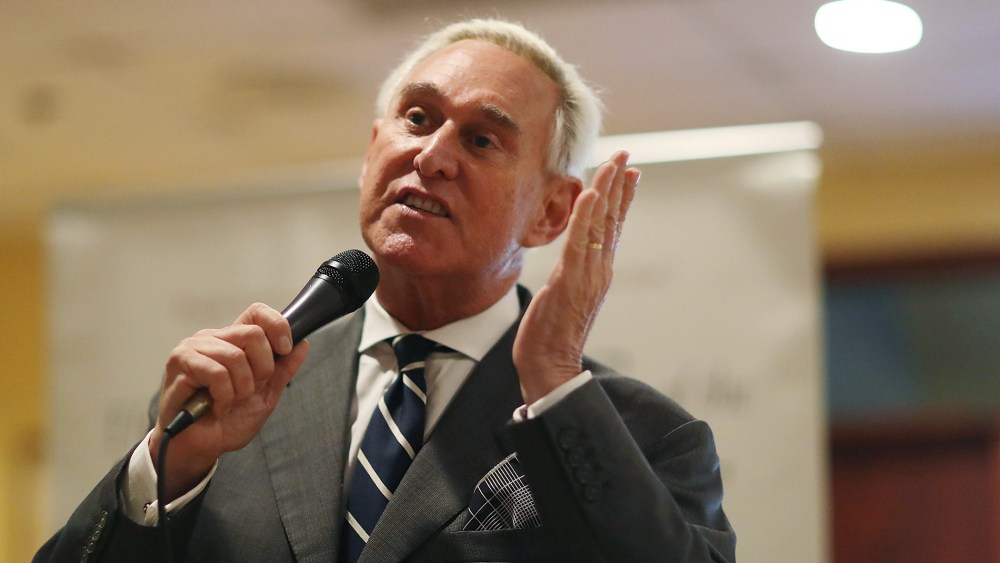 Roger Stone Addresses Women's Republican Club Of Miami