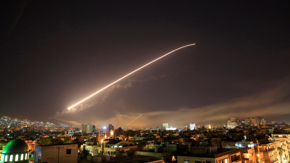 Image: Damascus Sky, Syria Attack