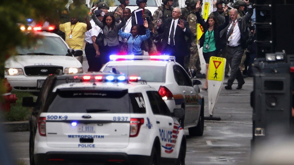 Shooting At Washington DC Navy Yard Reportedly Leaves Several Wounded