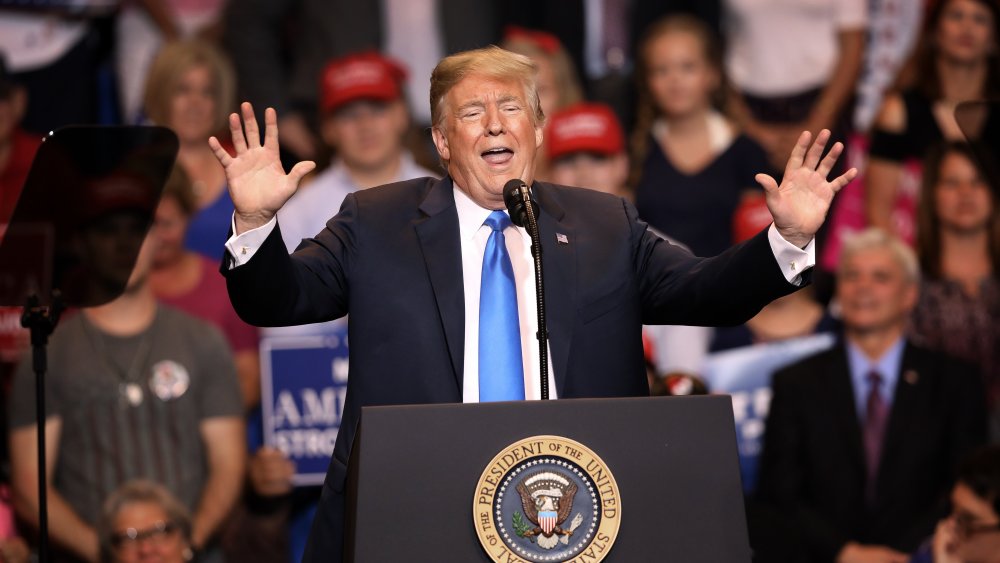 Image: President Trump Holds Make America Great Again Rally In Pennsylvania