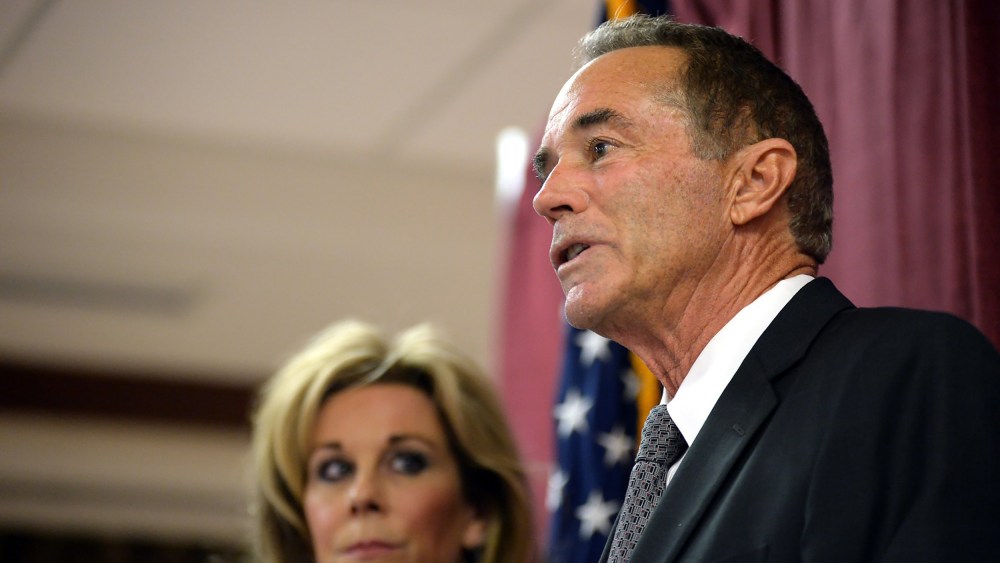 Image: Rep. Chris Collins Holds Press conference After Being Charged With Insider Trading
