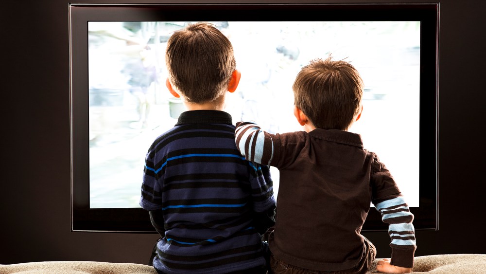 Image: Brothers Watching TV