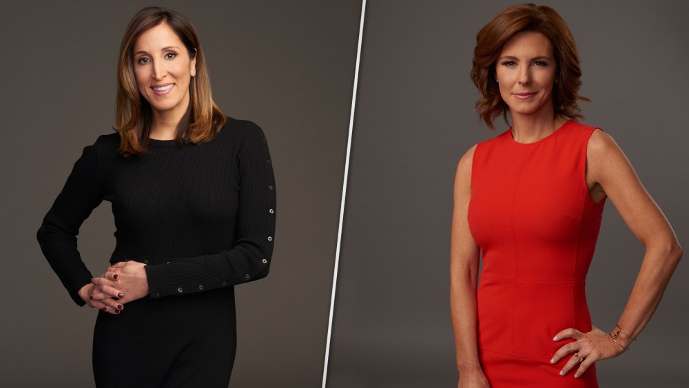 Yasmin Vossoughian, left, and Stephanie Ruhle.;