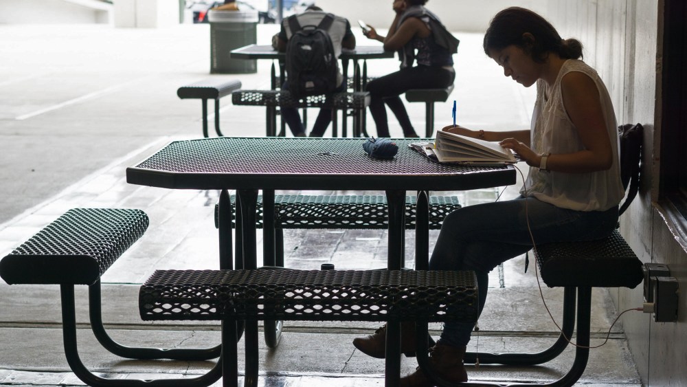 Image: College students