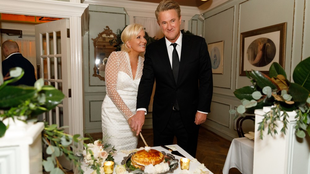 Joe Scarborough and Mika Brzezinski were married at the National Archives in Washington.