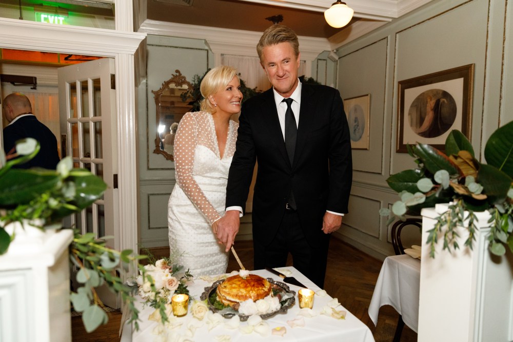 Joe Scarborough and Mika Brzezinski were married at the National Archives in Washington.