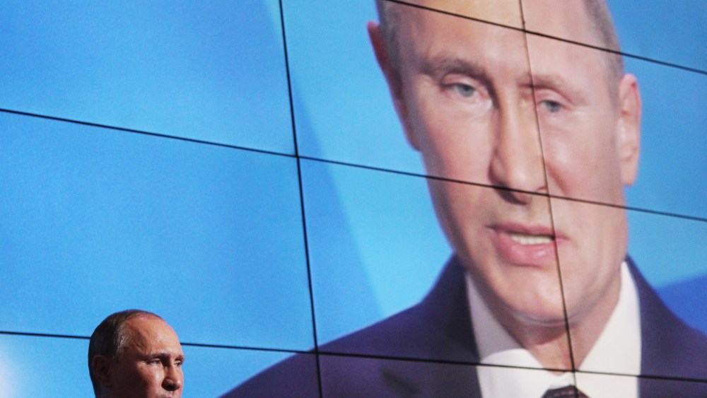Putin Speaks At Valdai Club Meeting