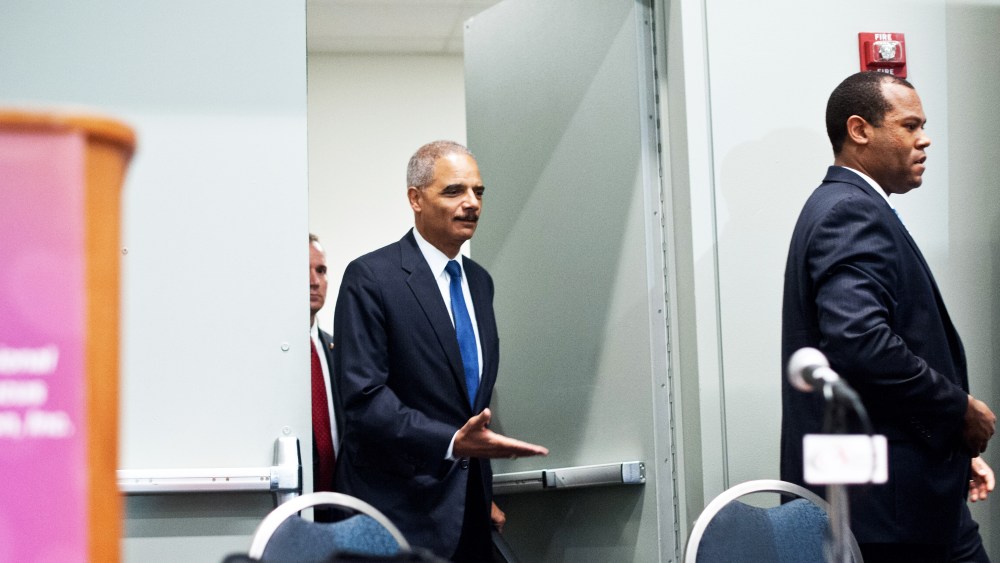 Holder talks Voting Rights Act  - Morgan Whitaker - 09/20/2013