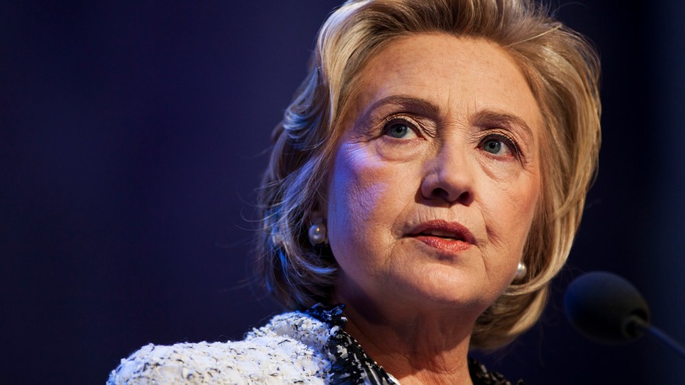 Former U.S. Secretary of State Hillary Clinton speaks during the annual Clinton Global Initiative (CGI) meeting on Sept. 25, 2013 in New York City.