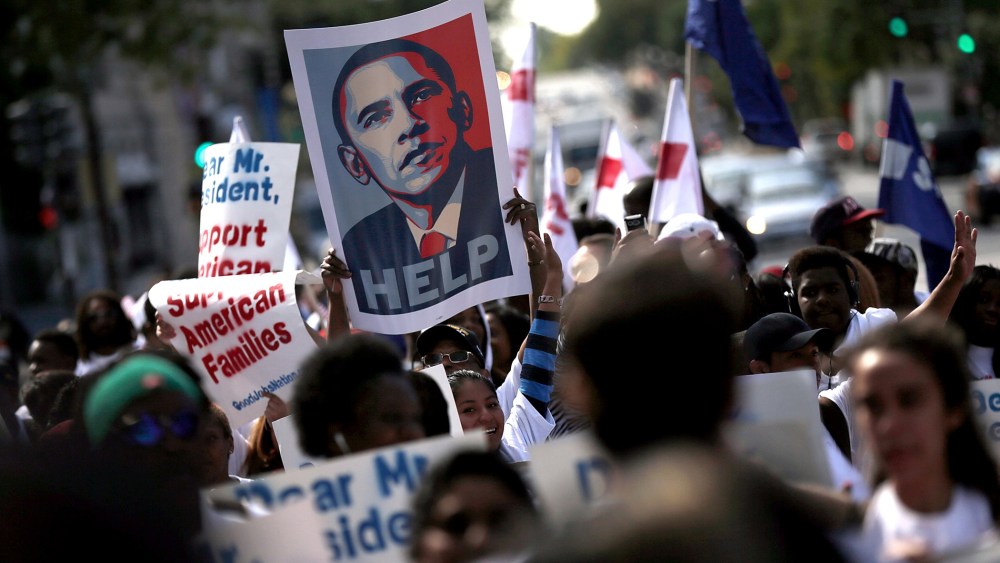 Low Wage Workers Hold Rally At White House