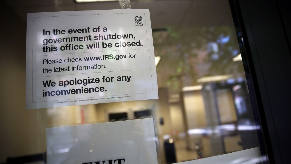 IRS Shutdown