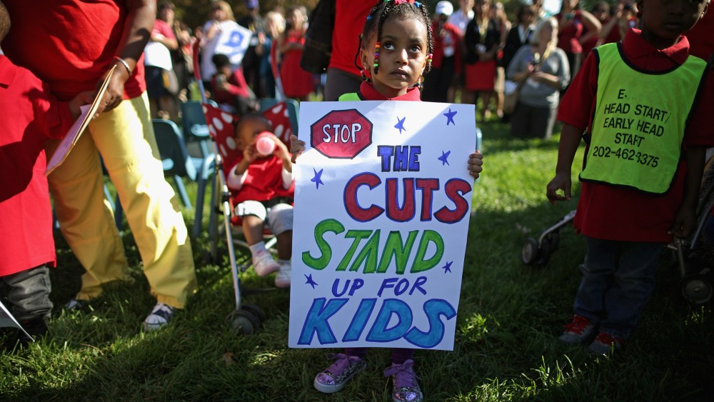 Capitol Hill Rally In Support Of Head Start Urges Congress To End Sequester