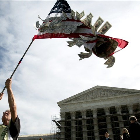 Supreme Court Hears Arguments On Case Involving Donor Limits To Political Campaigns