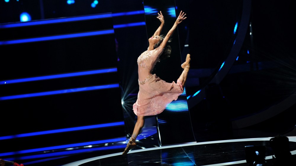 Ballet dancer Misty Copeland performs during the BET Black Girls Rock show at New Jersey Performing Arts Center, Oct. 26, 2013 in Newark, NJ.