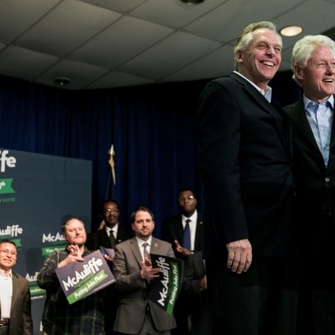 Bill Clinton, Terry McAuliffe