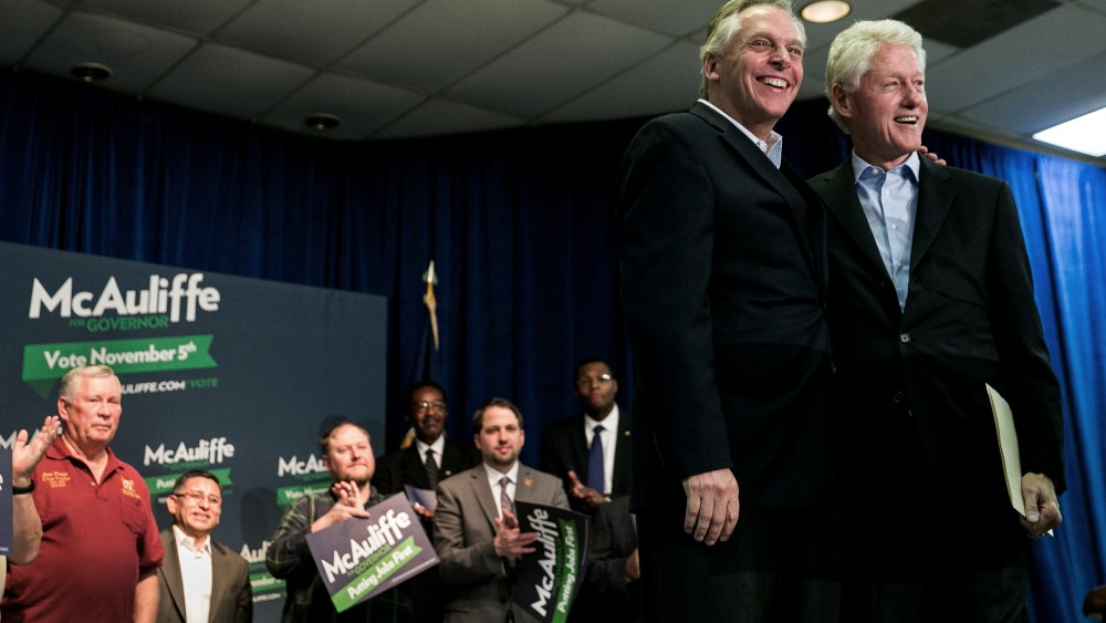 Bill Clinton, Terry McAuliffe
