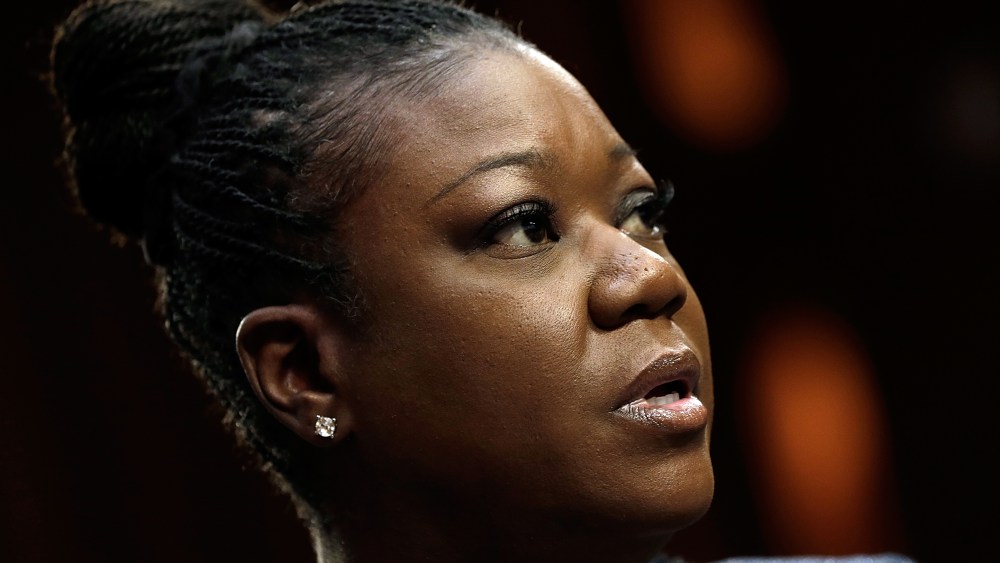 Sybrina Fulton of Miami, Fla., mother of Trayvon Martin, testifies during a Senate Judiciary Committee hearing on "Stand Your Ground" laws Oct. 29, 2013 in Washington, DC. (Photo by Win McNamee/Getty)