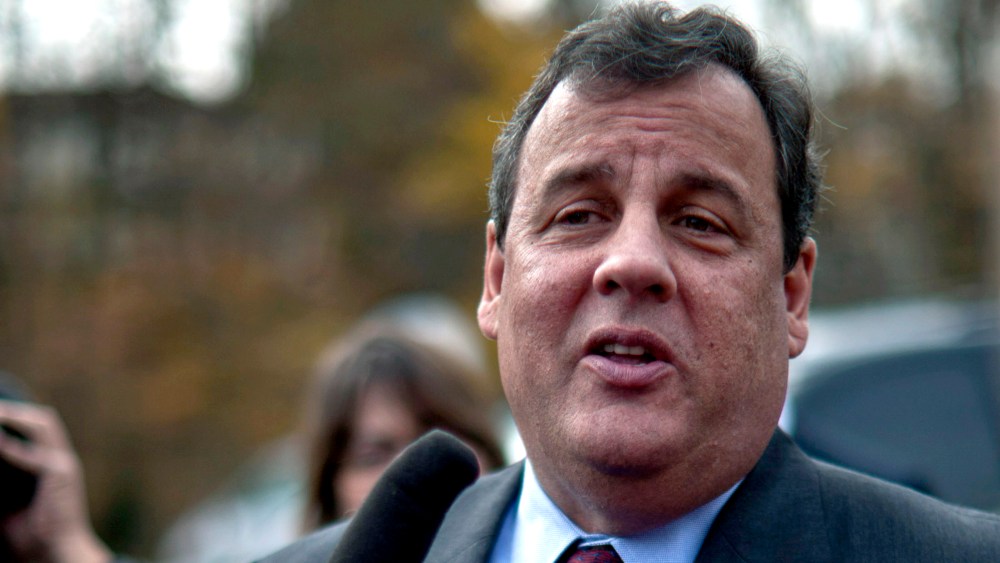 Gov. Chris Christie Casts His Vote In New Jersey's Gubernatorial Election