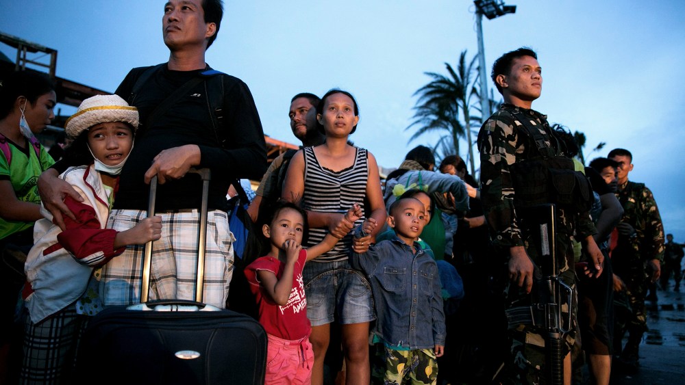 Typhoon Haiyan aftermath in the Philippines