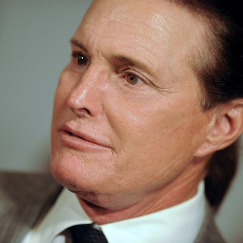 Bruce Jenner arrives at the All Sports Film Festival closing ceremony at El Portal Theatre on Nov. 11, 2013 in North Hollywood, Calif. (Photo by Axelle/Bauer-Griffin/FilmMagic/Getty)